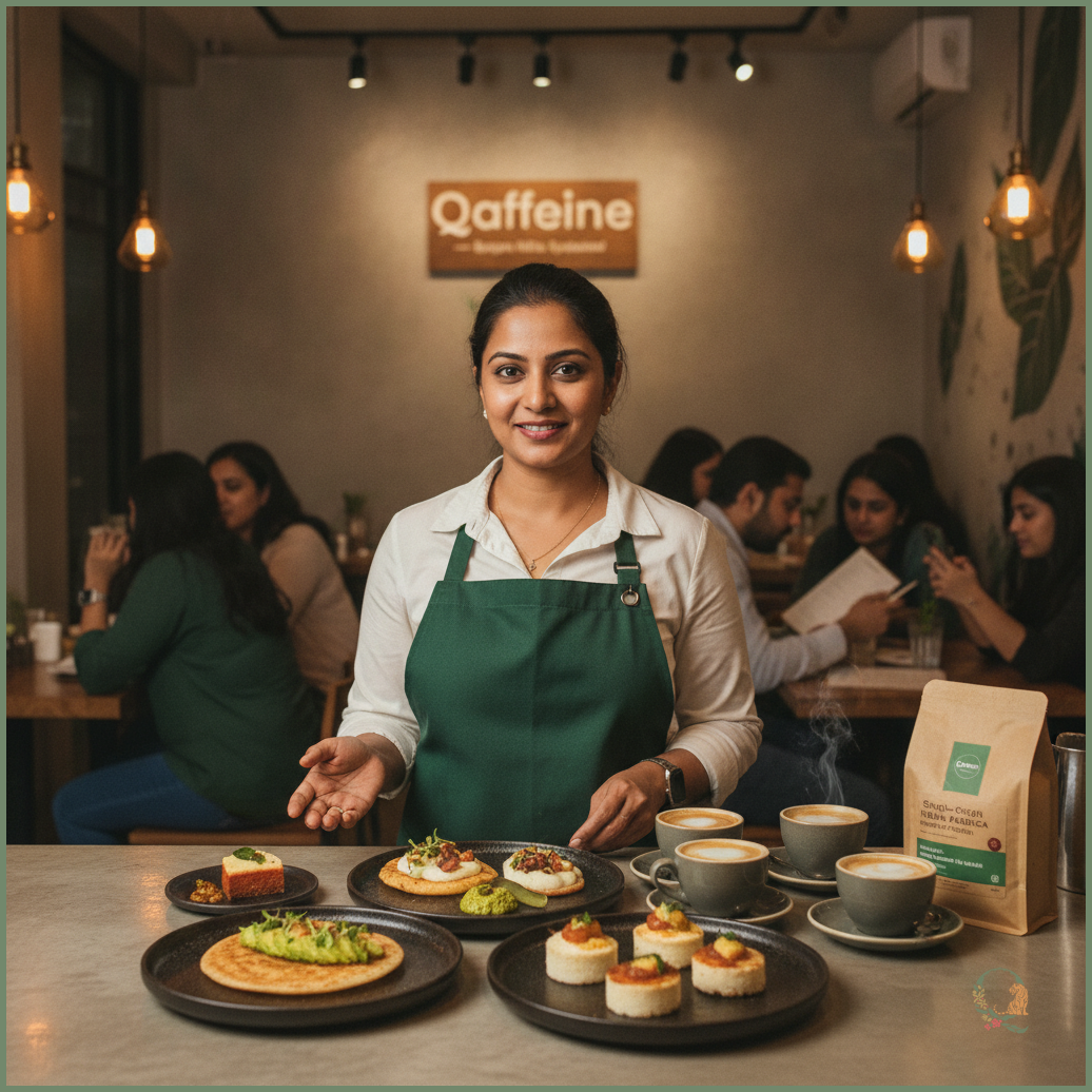 Qaffeine: Most Instagrammable Café Near Banjara Hills Hyderabad